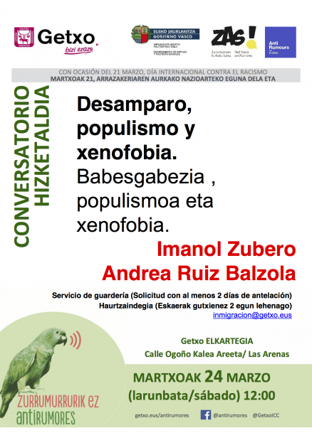Día Internacional contra la Discriminación racial y la Xenofobia 24/03